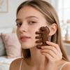 Small Horse Hair Massage Comb, A Soothing Scalp Comb. An Exquisite Gift Suitable For Personal Use Or As A Gift For Others. 1pc