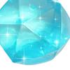 4Pcs Stress Cube Fidget Toy Slow Rebound TPR Anxiety Relief Rhinestone Squeeze Ball Toy Clear Ice Squishes Sensory Toy Kids Teens Adults Gift