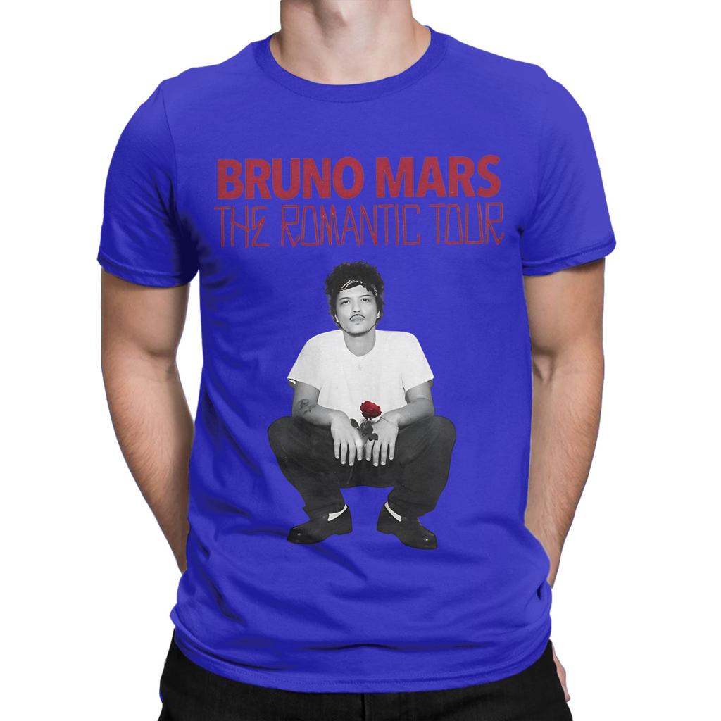 Bruno Mars The RoUnisextic Tour Ροζ Βίντατζ Αφίσα Γραφικό Αστείο 100% Βαμβακερό T-Shirt Bruno Mars Μπλούζες T-Shirts Για Unisex