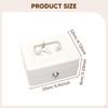 Children's Piggy Bank Storage Box Keepsake Metal Money with Lock Suitable for Decoration