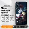 Fullmetal Alchemist Anime Hot  Phone Case For Samsung Galaxy S25 S24 S23 S22 S21 S20 Plus Ultra Note20 Soft Black