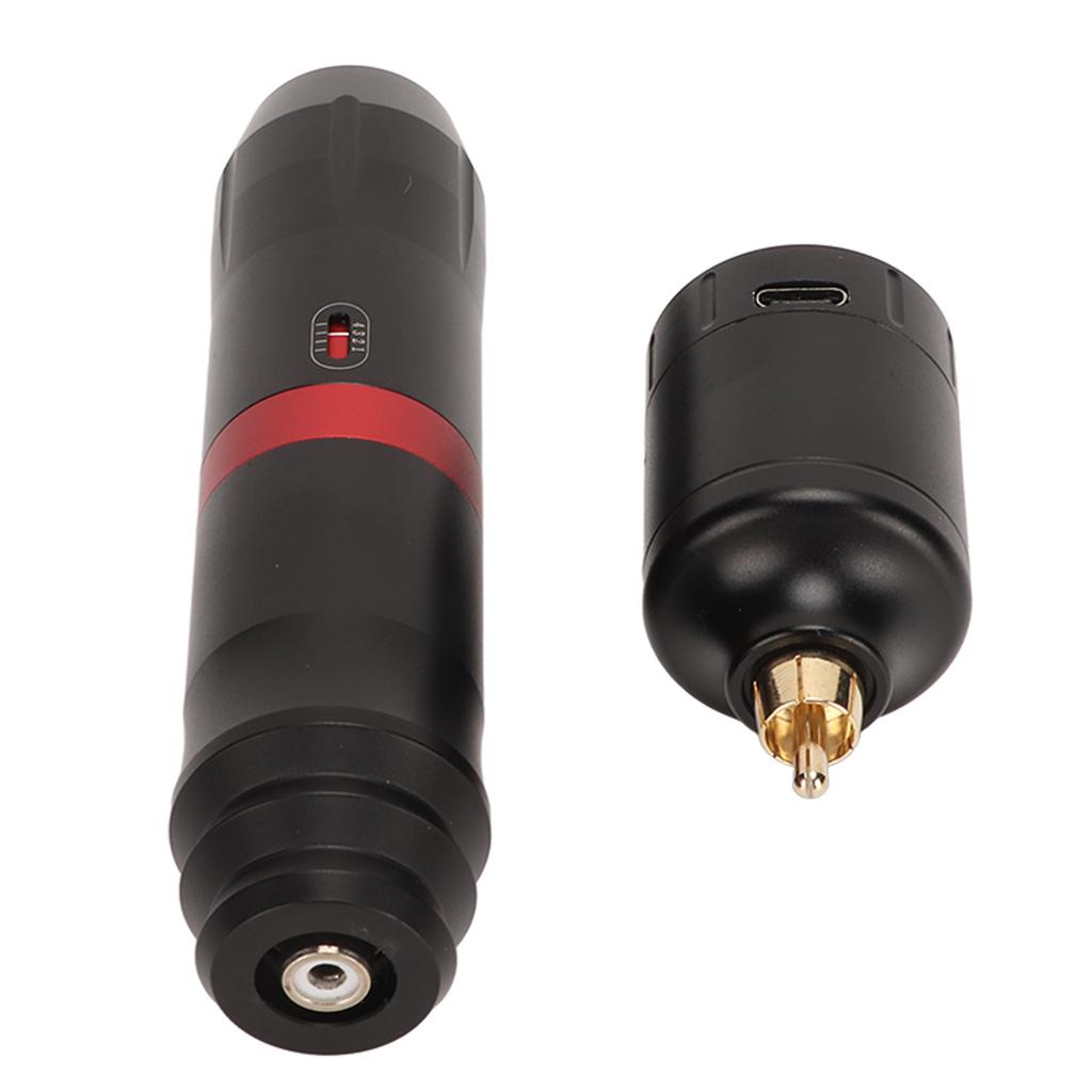 Tattoo Pen Machine Kit with 1300mAh Power Supply Clip Cord Connector Wireless Tattoo Pen Kit