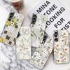 White Flower Floral Clear Case For Samsung Galaxy S23 S22 S21 S20 Fe Ultra S10 S9 S8 Plus 10e S10lite Note 10plus 20ultra
