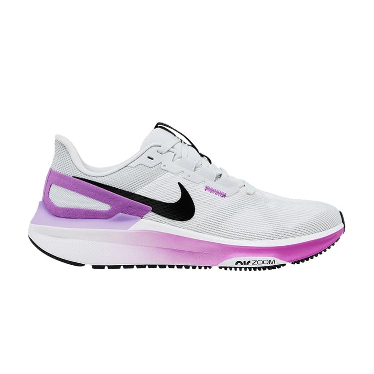Nike Wmns Air Zoom Structure 25 White Fuchsia Dream 36.5