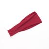 Neue Damen Unifarbene Elastische Haarbänder Yoga Stirnband Mode Turban Make-up Haarreif Vintage Geknotetes Haarband Haarschmuck
