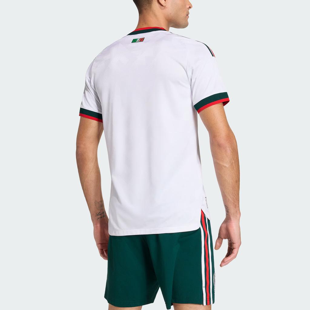 adidas Mexico 2026 Away Authentic Jersey Asia Sizing 'White' Men's JY5539