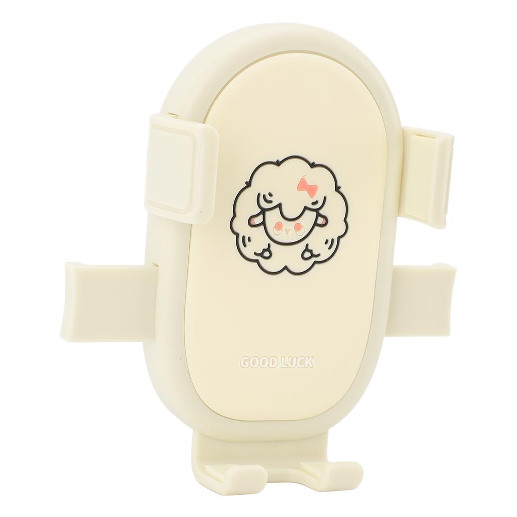 Motorcycle Handlebar Phone Holder Cute Pattern Quick Release Cycle Handlebar Phone Mount for 4.7-7.1