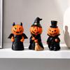 Festives Halloween Resin Pumpkin Figurine Colorful Centerpieces Decoration for Party and Home Display Desktop Accessory
