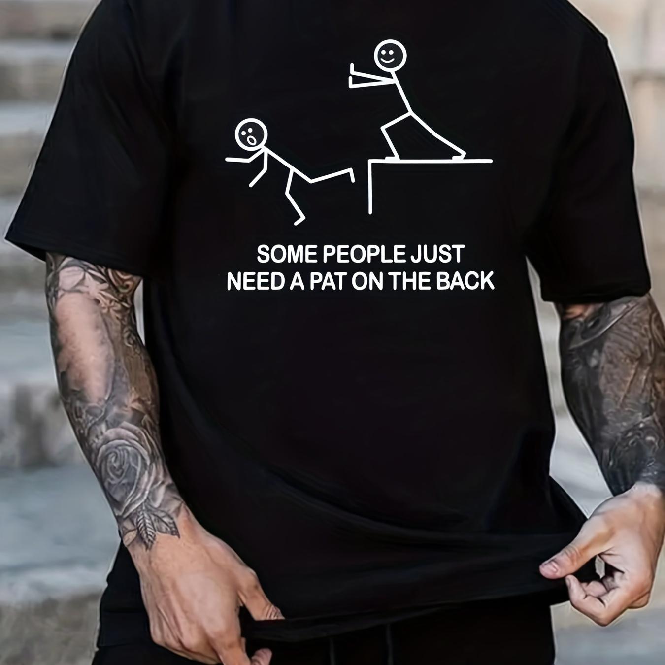 

Mens Comfy Chic TShirt Funny Comic Pattern Print Graphic Tee Outdoor Clothes Tops for Men Gift Woman Summer 4XL