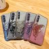Gradient Butterfly Quicksand Phone Case For Samsung Galaxy M55 M54 M34 M14 M53 M52 M51 M23 M33 M21 M31 F15 Soft Silicone Cover