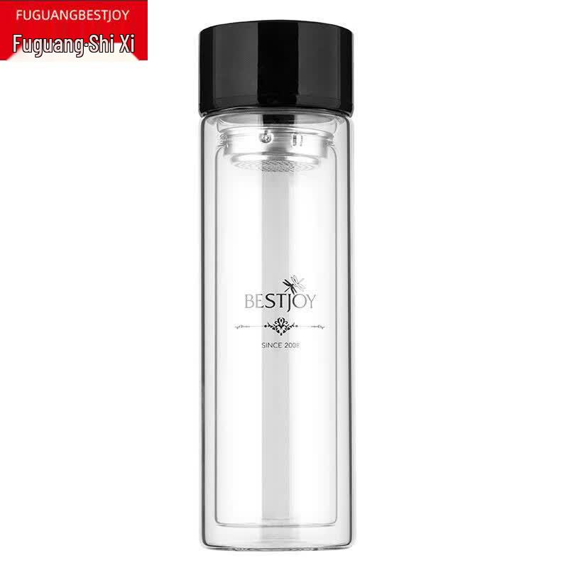 FUGURNG BESTJOY Double-Layer Borosilicate Glass Cup