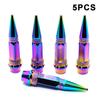 4/5PCS Tire Valve Stem Caps Anodized Aluminum Wheel Valve Covers Accessories Universal Cars SUVs Bikes Trucks And Motorcycles·