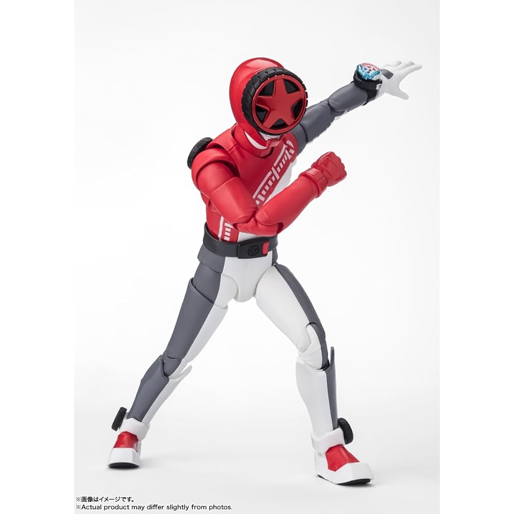 TAMASHII NATIONS S.H. Figuarts Bunga Sentai BunBunJaa BunRed Action Figure 145mm PVC ABS Painted Movable Figure