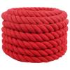 Red Rope 4 x 4 x 500 cm Cotton