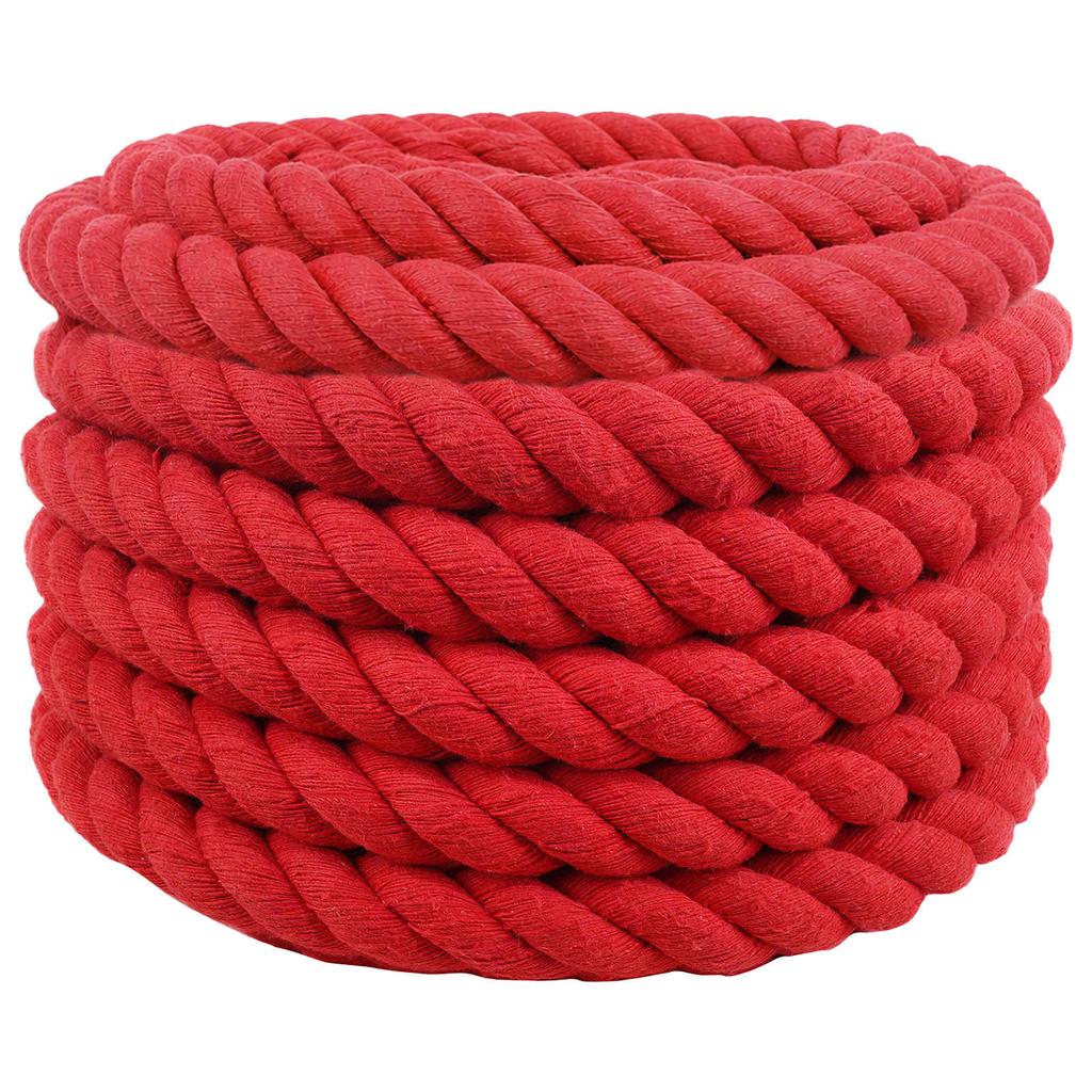 Red Rope 4 x 4 x 500 cm Cotton