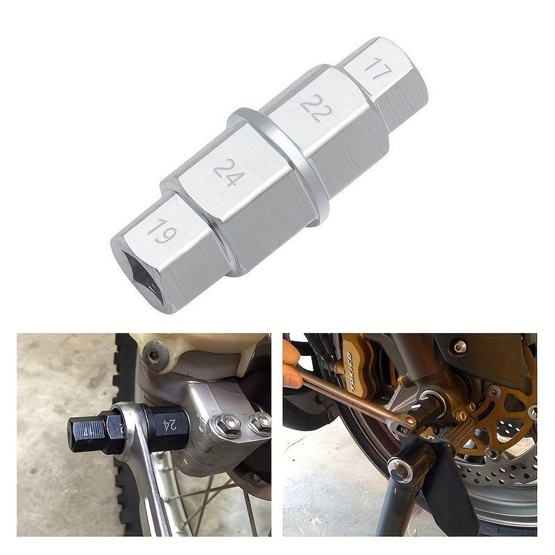 General Motorcycle Repair Tool Hexagonal Wrench Socket Front Wheel Spindle Special Removal Wrench Motorbike Tools