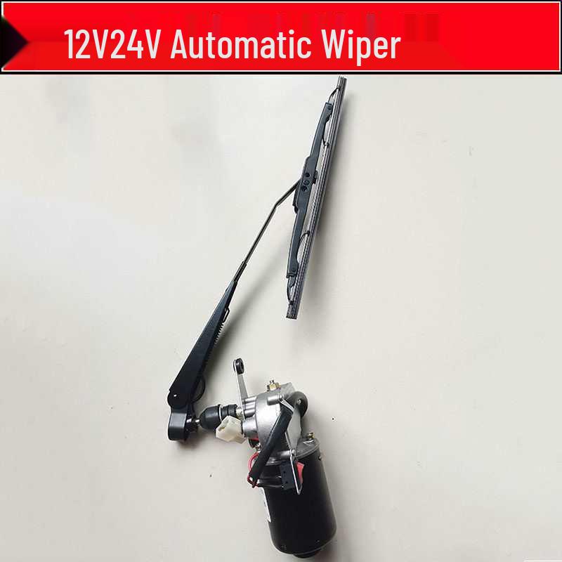Universal Forklift & Loader Wiper Motor for 12V/24V Electric Systems
