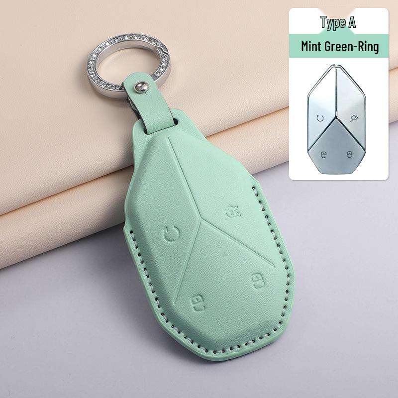 BYD Fangchengbao 5 Key Case: High-Value, Stylish Purple Design for Baowu, Baoba, and Baoba3 Cars