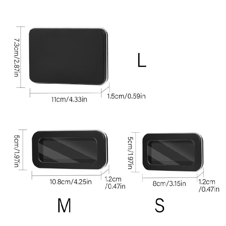 Multipurpose Camera Lens Filter Organizers Secure Magnetic Carrying Case for Pocket 3 Camera