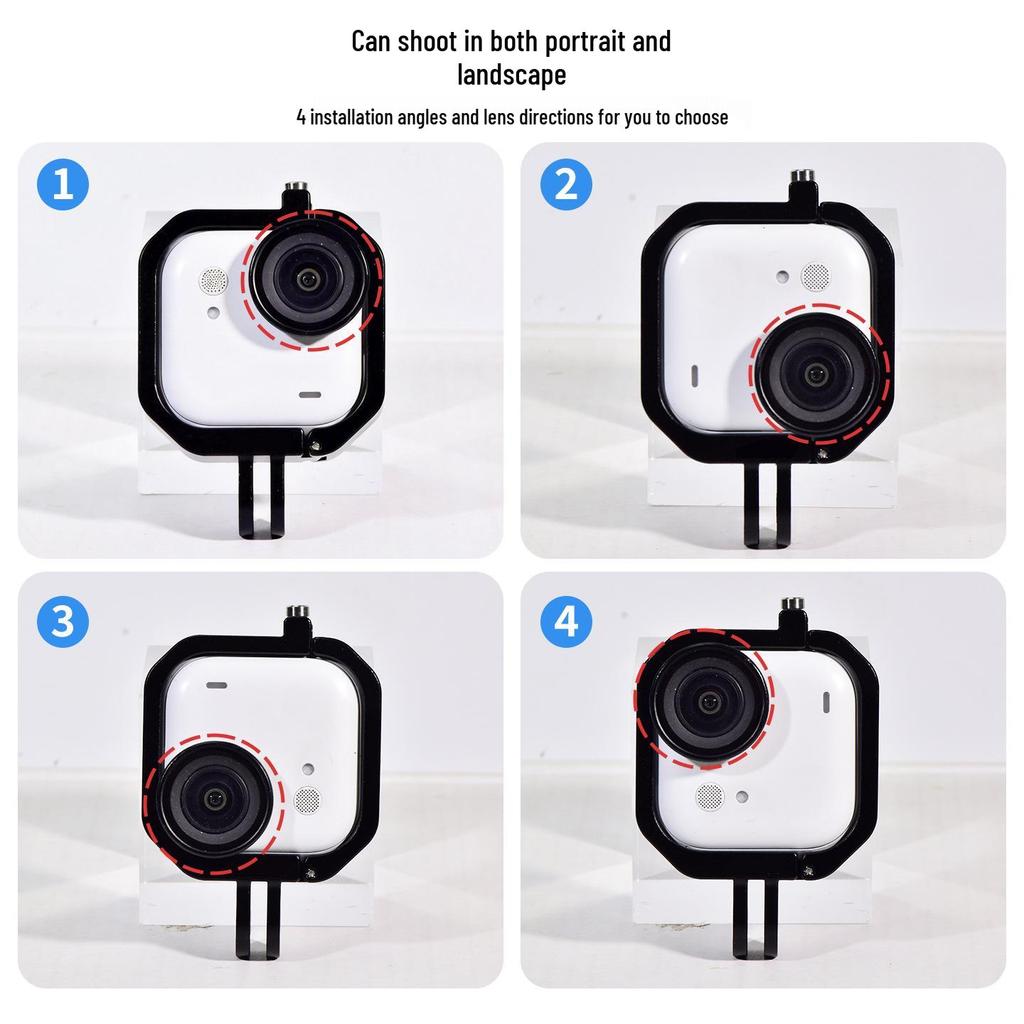 Insta360 GO 3 Metal Charging Cage for Vertical & Horizontal Shooting