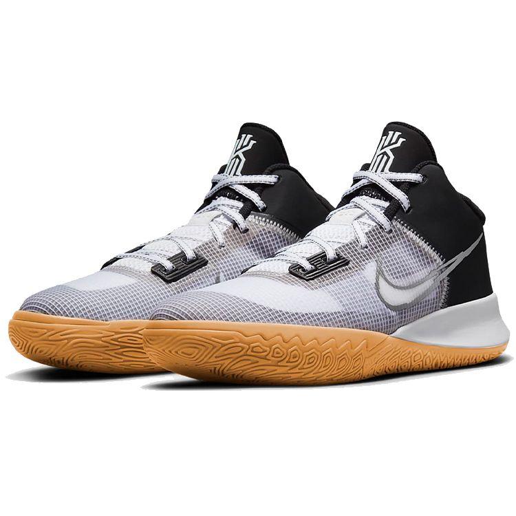 Nike Kyrie Flytrap 4 EP Black Cool Grey Men Sneakers White Gum-Light-Brown Metallic-Cool-Grey CT1973-006