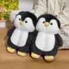 Süße Pinguin-Baumwollpantoffeln Wintertasche und neue rutschfeste warme Plüsch-Baumwollschuhe für den Innenbereich Winter