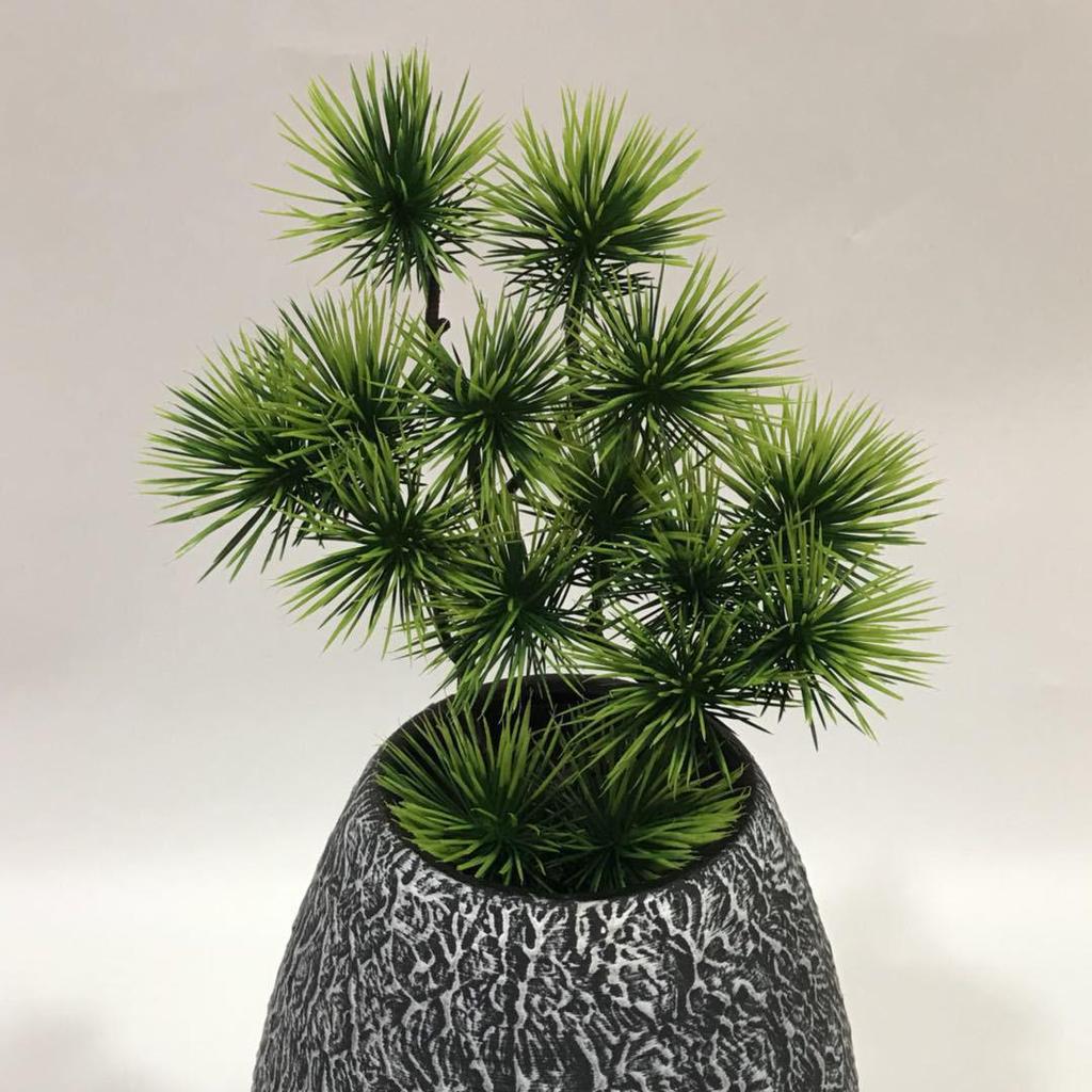 Artificial Podocarpus Evergreen Tree with Faux Cypress and Pine Leaves for Landscaping