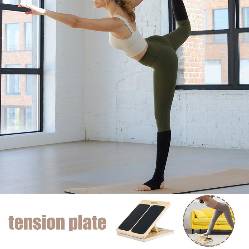 Slant Board Calf Stretcher Foot Stretcher Workout Folding Storage Nonslip Leg Stretch Ankle Exercise Training Equipment CN
