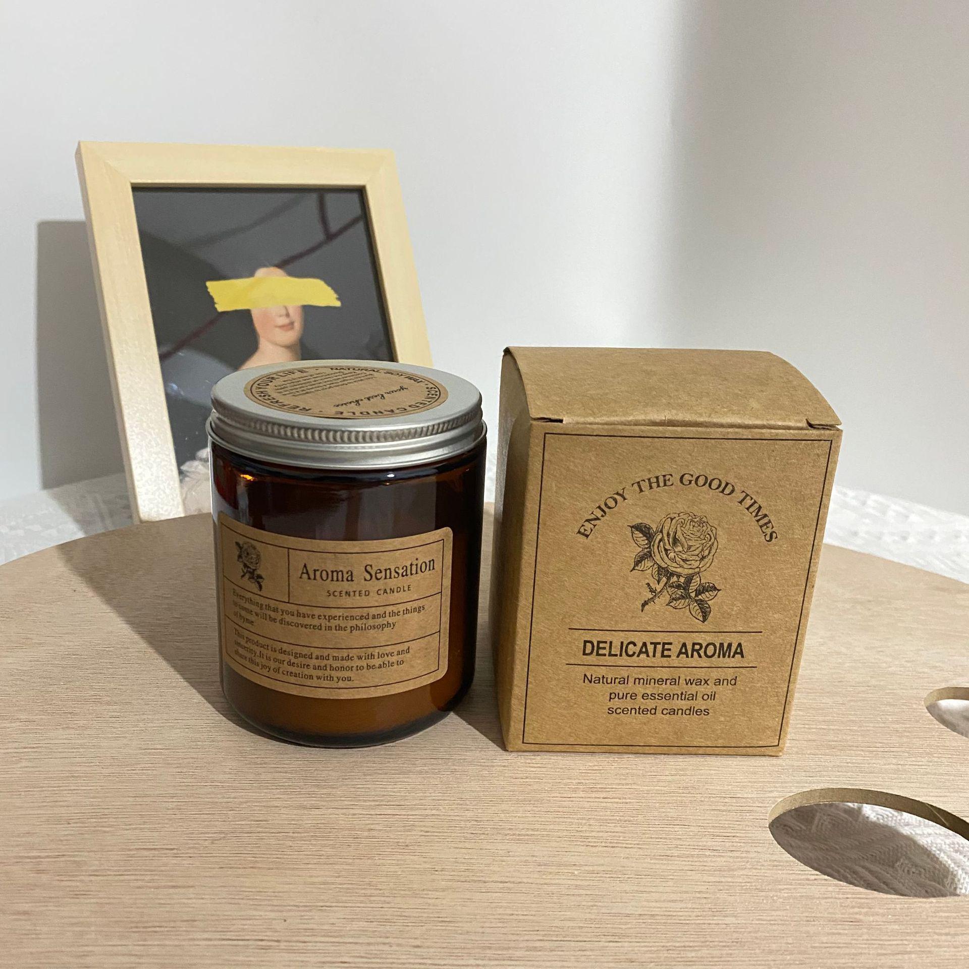 High-End Soy Wax Scented Candles - Smokeless Wedding Favors for Girls  Bedrooms & Indoor Use