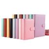 Custom Notebook Planner Organizer Binder Cover Refillable 6 Ring PU Leather A6 Budget Money Saving Binder