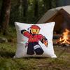 FForsakenS EElliot Polyester Printed Pillow Cover Square 30 35 40 45 50 55 cm Soft for Sofa Bed Car Home Decor