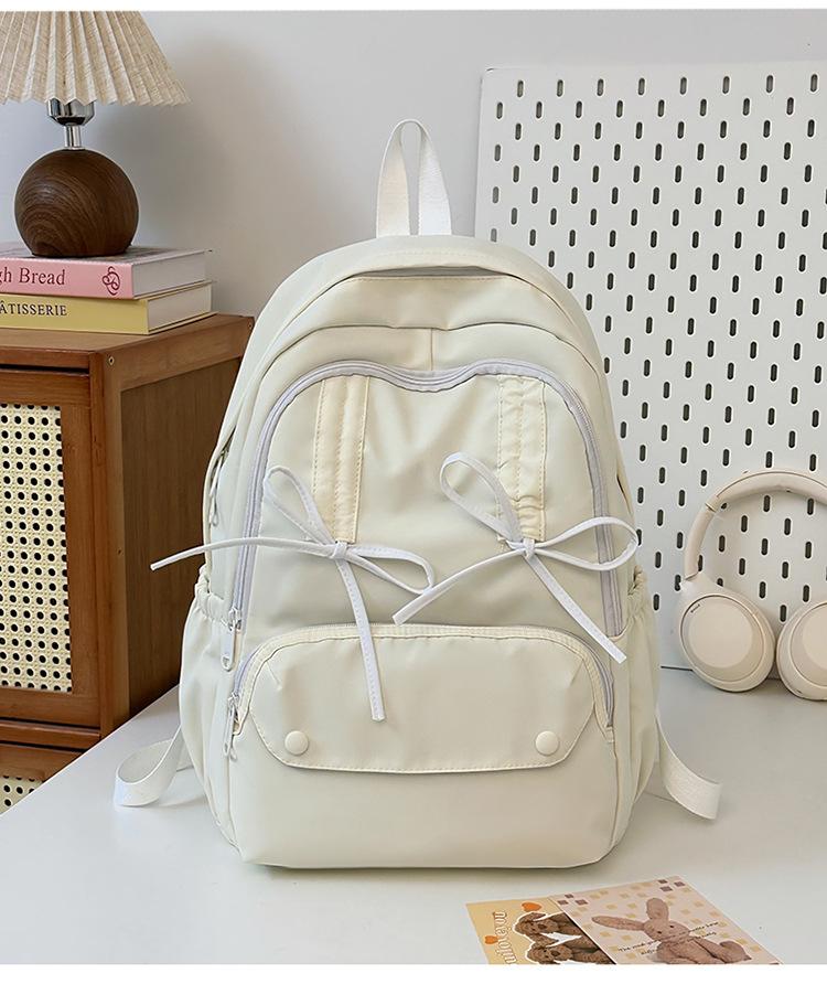 Japanese High-Value, Fresh And Sweet Candy-Colored Backpack, Lightweight And Large-Capacity Backpack For Junior High School Students