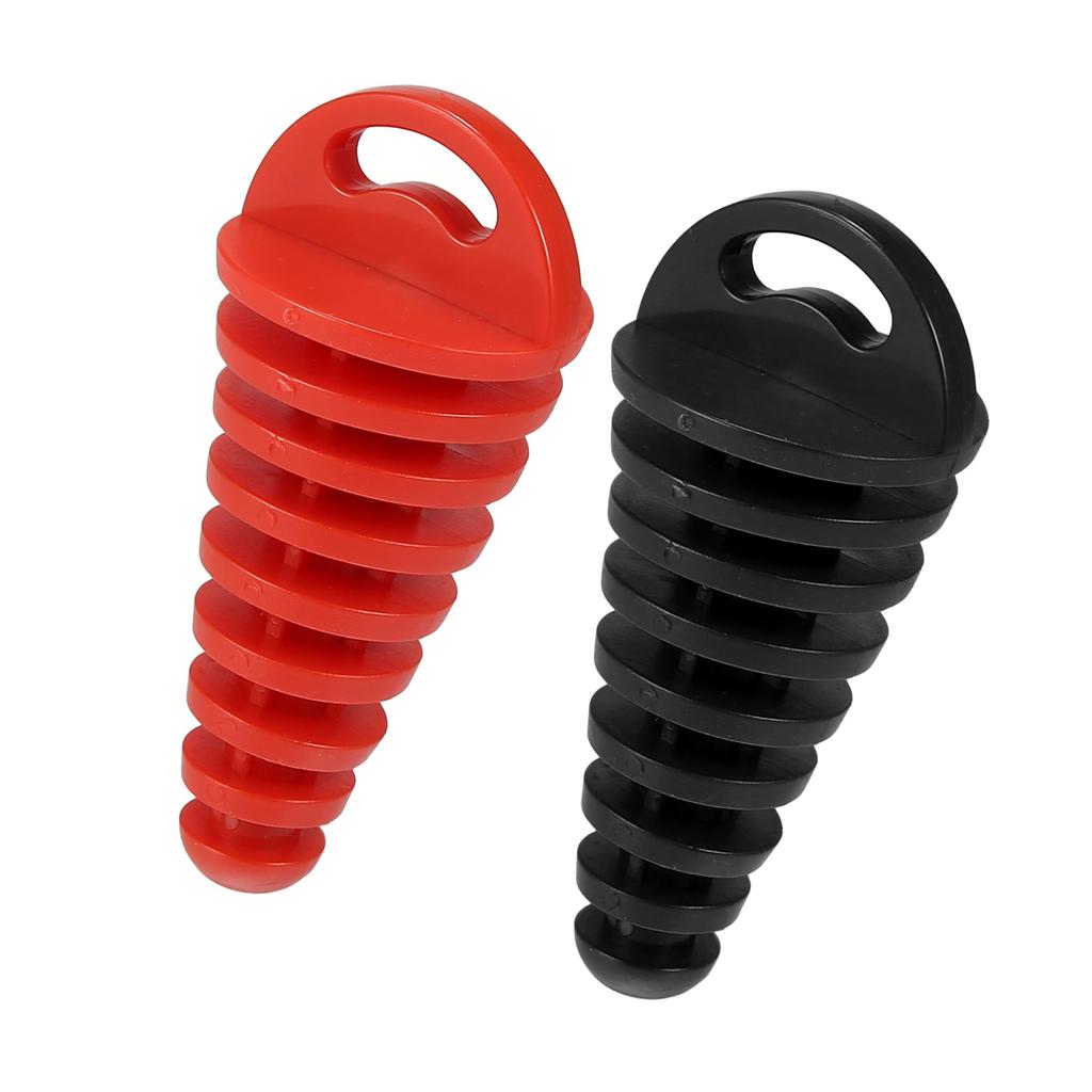 ACROPIX 15-38mm Exhaust Pipe Plug Muffler Exhaust Wash Plug - Set of 2