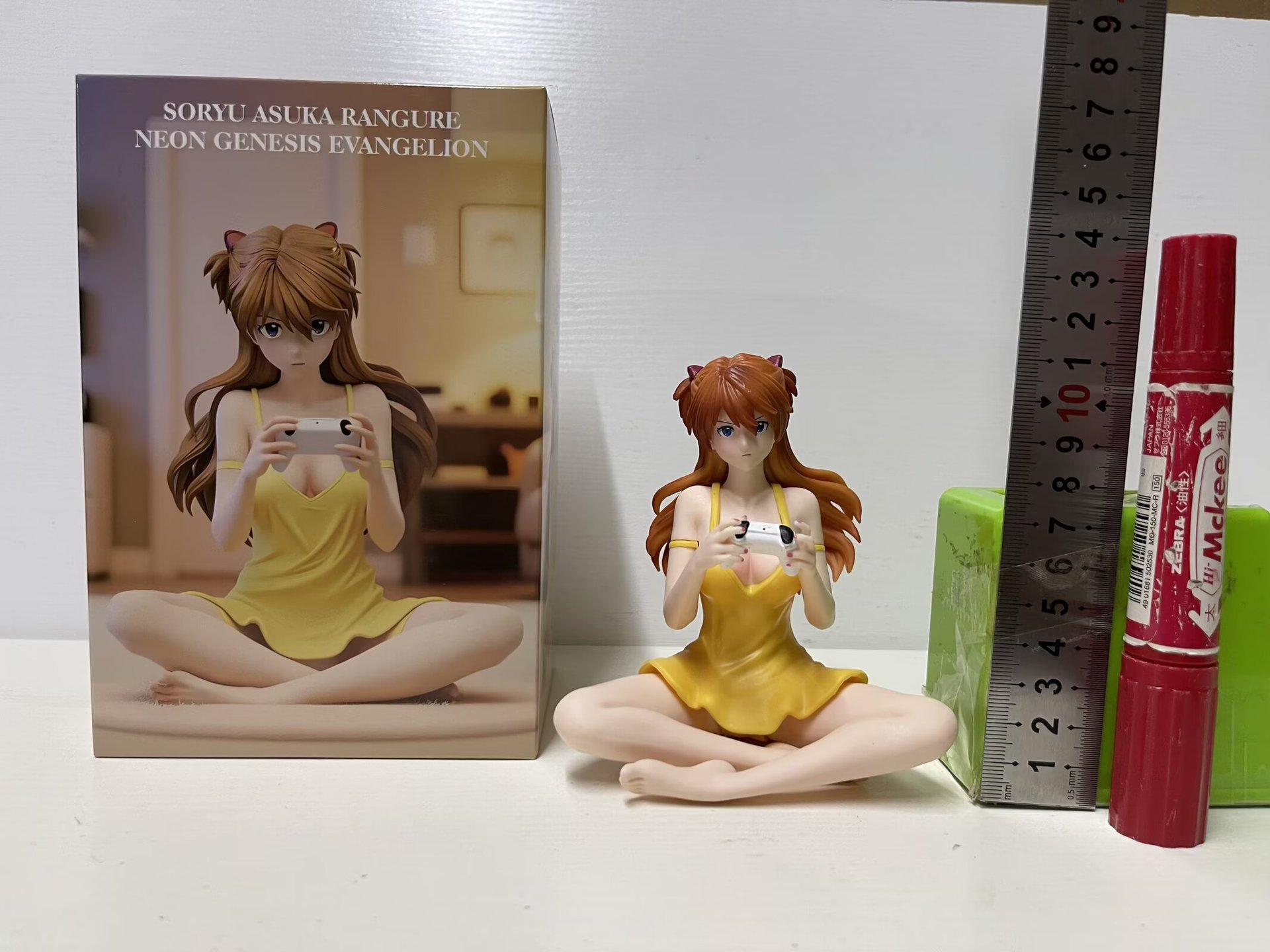 Virtual Singer, Hatsune Bust, Accent Teto Sitting, Asuka, Two-Dimensional Girl, Ornament Figure