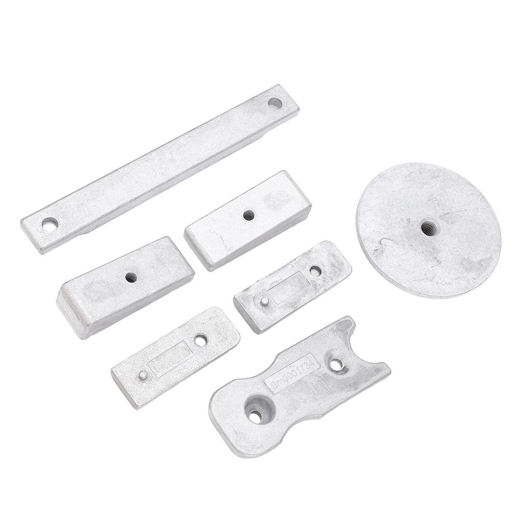 Aluminum Anode Kit 97‑8M0116590 Oxidation Resistant Sturdy Marine Anode Kit for 350HP L6 Verado Outboards