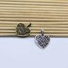50Pcs Hollow Heart Pendant Necklace Bracelet Alloy Pendant Jewelry Decoration