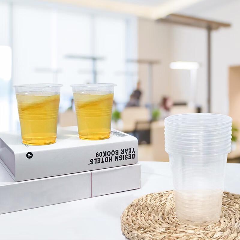 MIAOJIE Disposable Transparent Plastic Cups