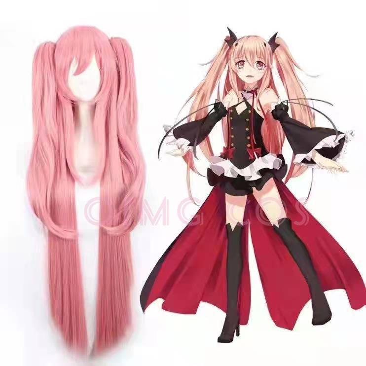 Seraph Of The End Krul Tepes Cosplay Costume Uniform Wig Anime Chinese Style Halloween Costumes Game Opulent Splendor
