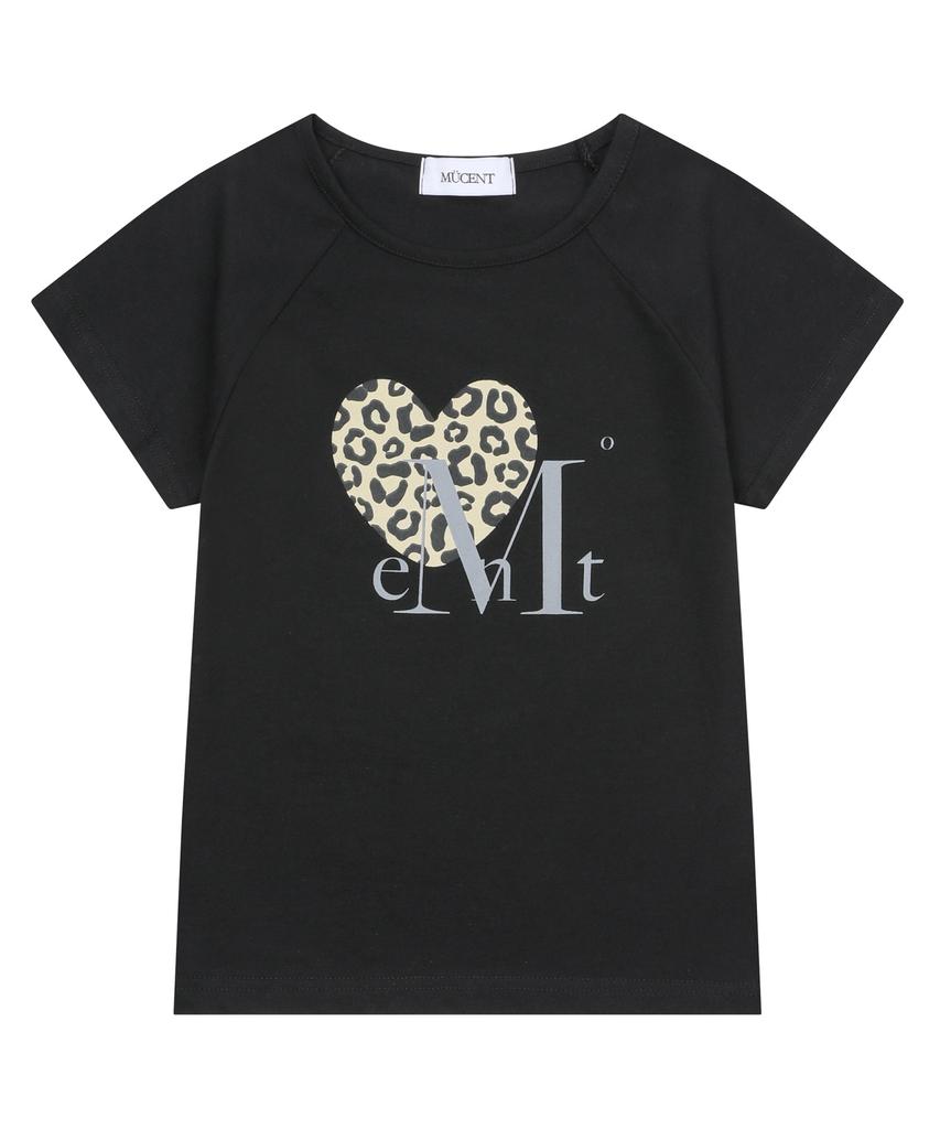 MUCENT Sierra Leopard Heart Short Sleeve Tee Unisex (8 Colors)
