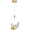 Modern Light Luxury Swan Pendant Lamp Bedroom Bed Duplex Staircase Revolving Lamp Dining Hall Corridor Porch Bar Pendant Light