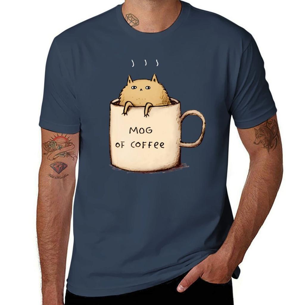 Mog of Coffee TShirt Breathable Travel TShirt
