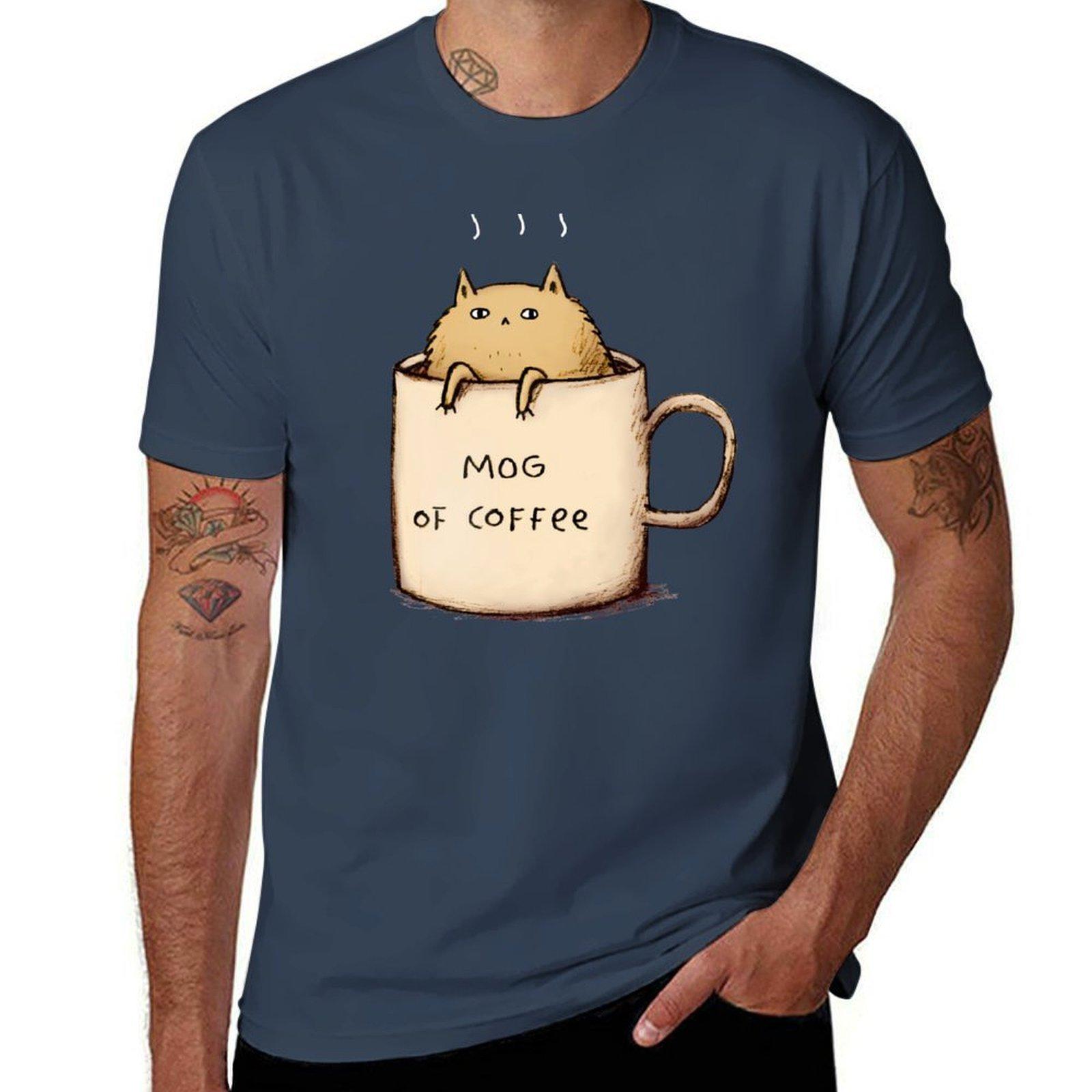 Mog of Coffee TShirt Breathable Travel TShirt S