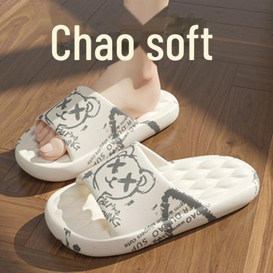 Extra Large Men's Trendy Summer Slippers, Outdoor Beach Sandals Size 46-48.