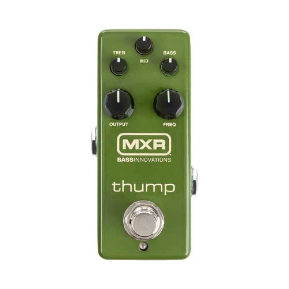 

MXR bass preamp M281 THUMP BASS PREAMP [] зелений
