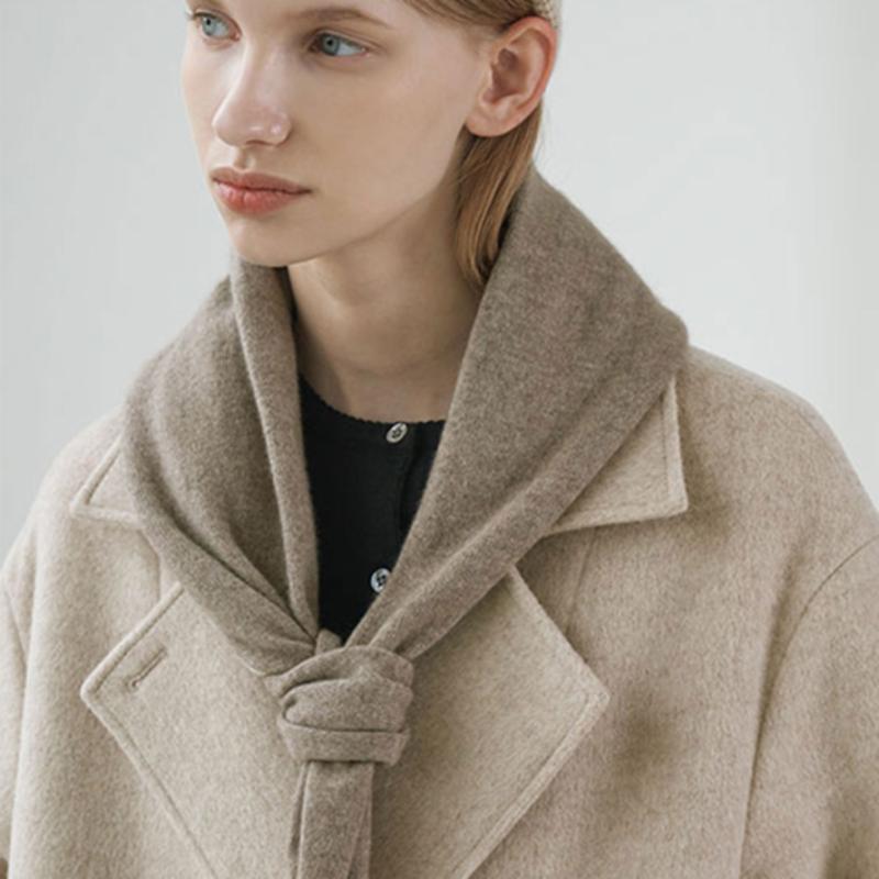 

Merrycoop by Goodneighbors [22FW] Merrycoop Cashmere Women s Scarf BROWN single type