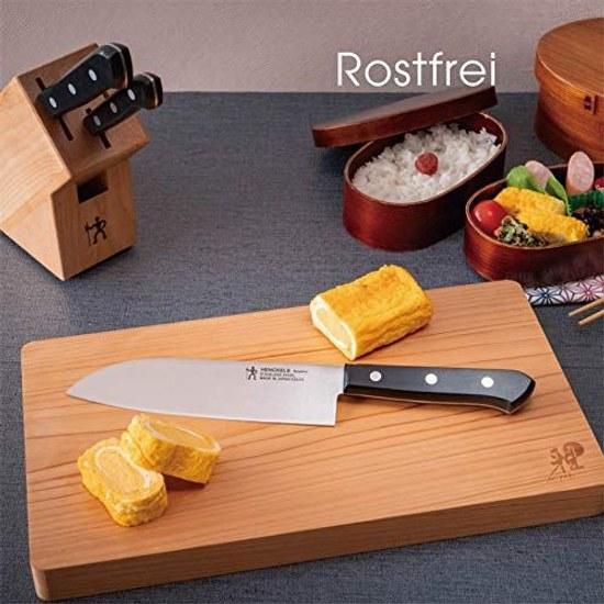 Henckels Santoku Knife 180mm Made Japan Lost Fly Stainless Dishwasher Safe Vegetables Meat Fish Manufactured Seki City Gifu Prefecture