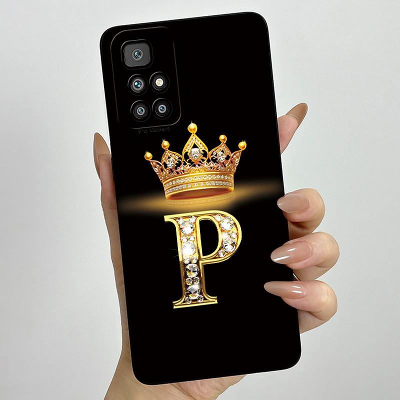 For Xiaomi Redmi 10 Case Redmi10 Luxury Letters Liquid Soft Silicone Back Cover For Xiaomi Redmi10 2022 Case Coque Fundas Shell