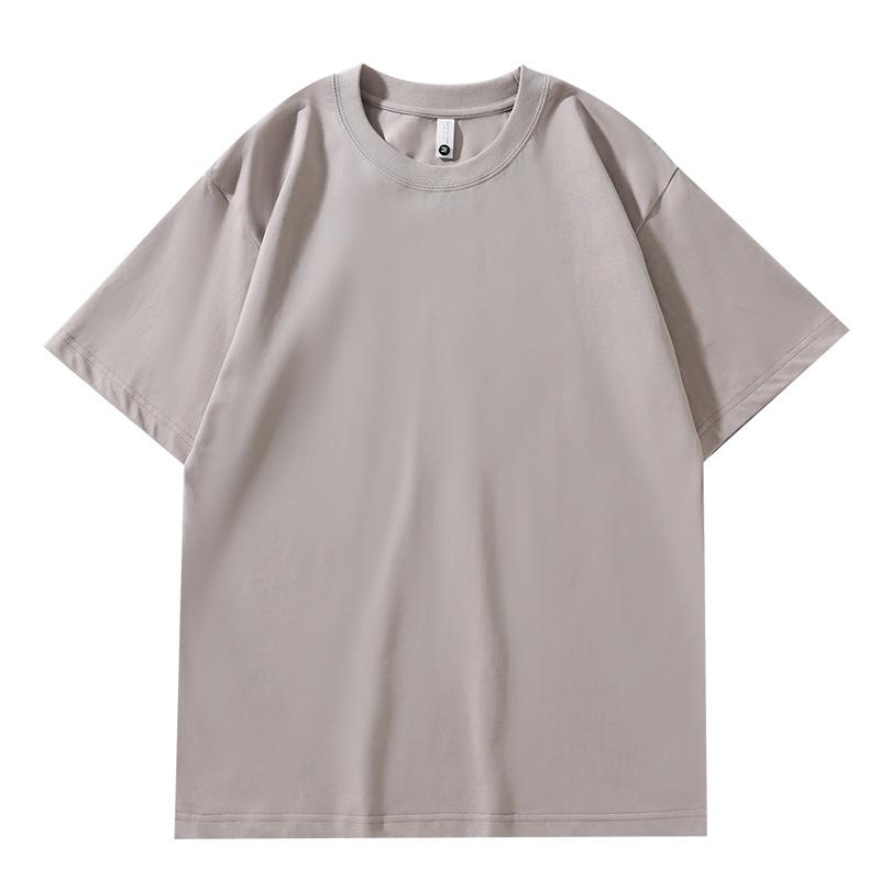 Men's Oversized Loose Fit Crew Neck T-Shirt - Soft Cotton Casual Short Sleeve Top