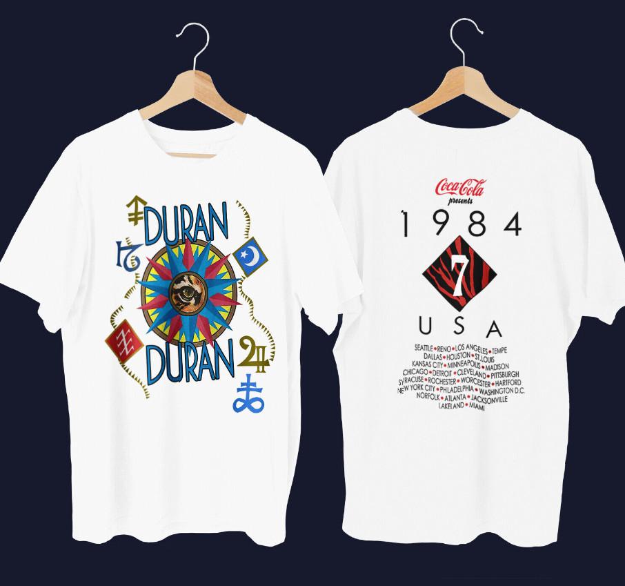 Duran Duran Vintage T-shirt 1984 Arena Tour Concert Tee Shirt M