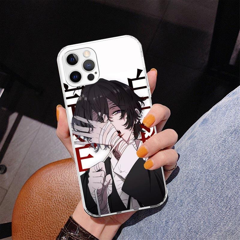 Bungo Stray Dogs Dazai Handyhülle Für iPhone 17 Air 16 Pro Max 16E 15 + 14 Plus 11 12 13 Mini 7 8 SE Geschenk Druckabdeckung Fundas 16